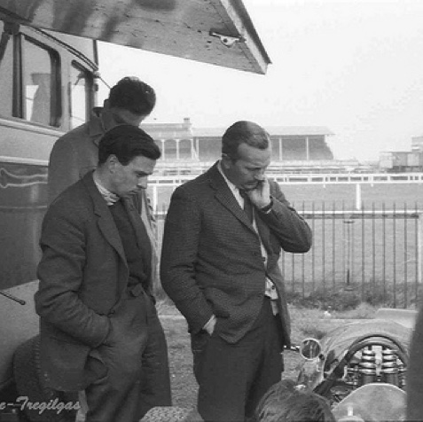 Essais Antree "200" en 1962 : interrogatif avec Colin Chapman